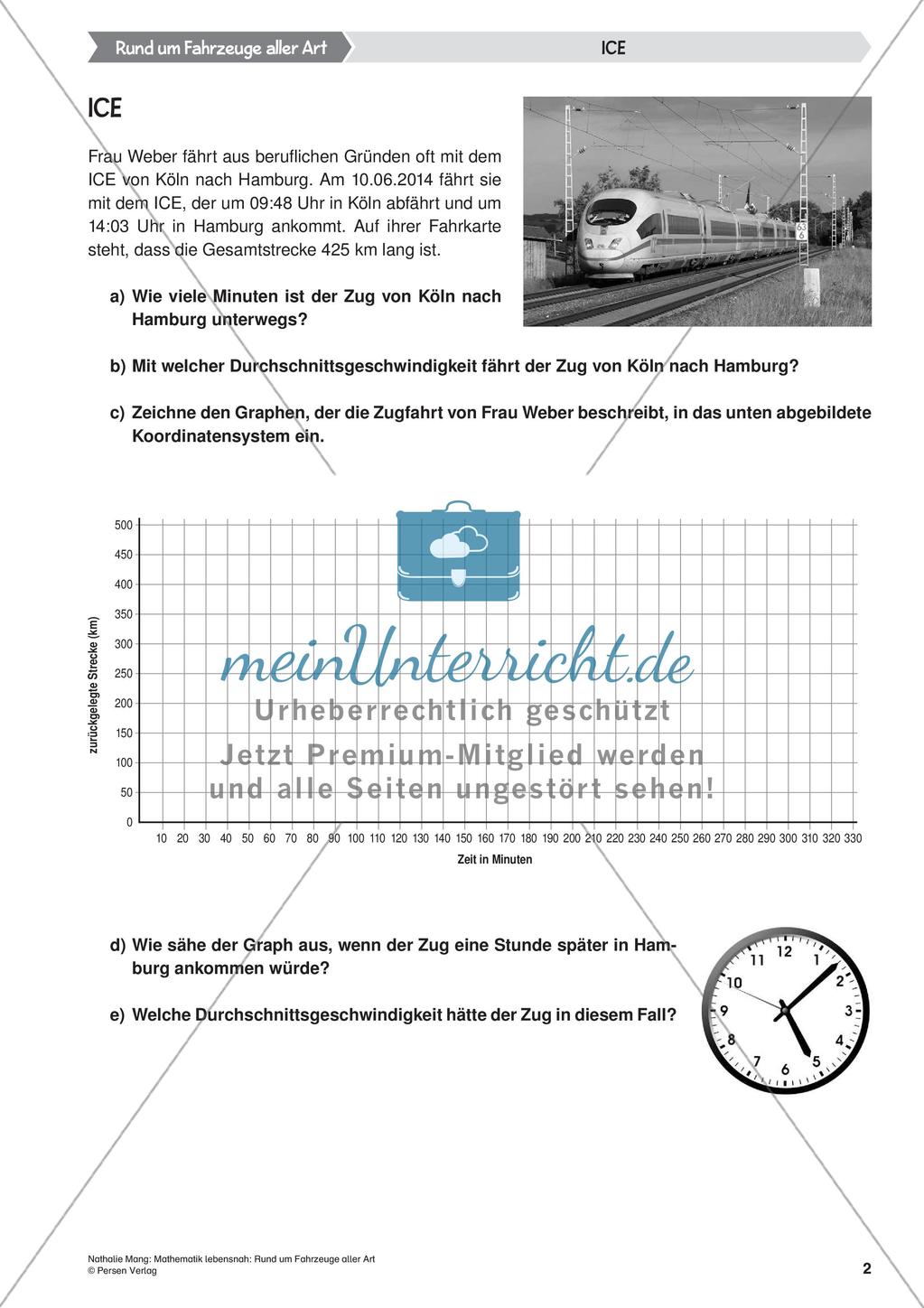 Mathematik lebensnah: Fahrzeuge Preview 4