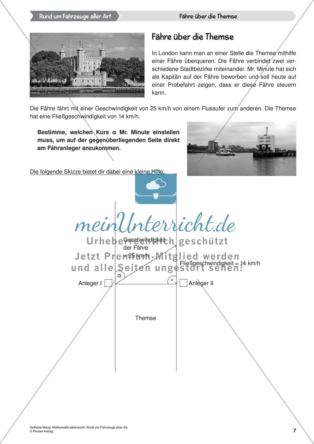 Mathematik lebensnah: Fahrzeuge Preview 9