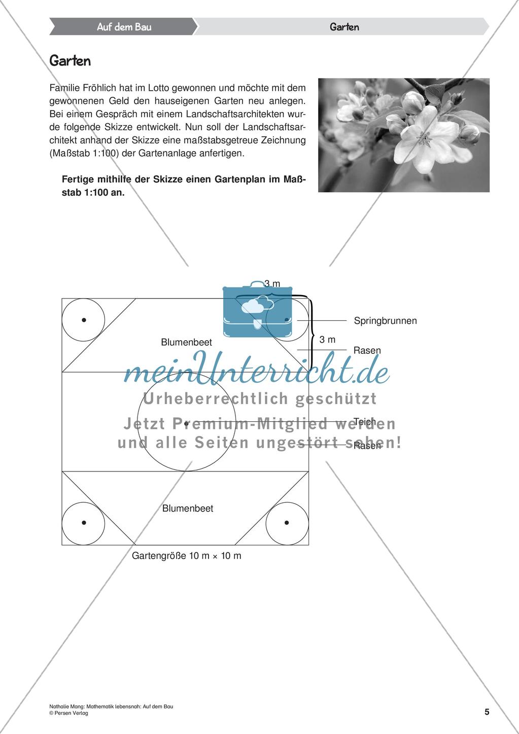 Mathematik lebensnah: Auf dem Bau Preview 7