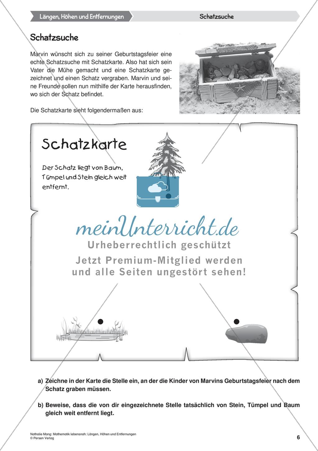 Mathematik lebensnah: Längen, Höhen, Entfernungen Preview 8