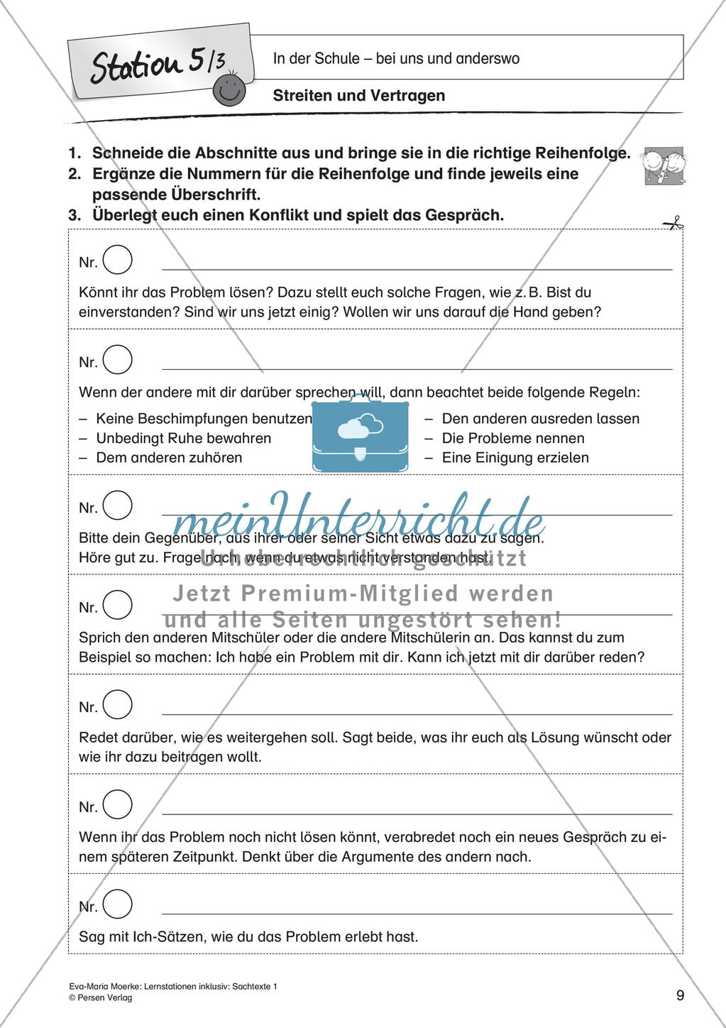 Sachtexte: In der Schule - bei uns und anderswo Preview 11