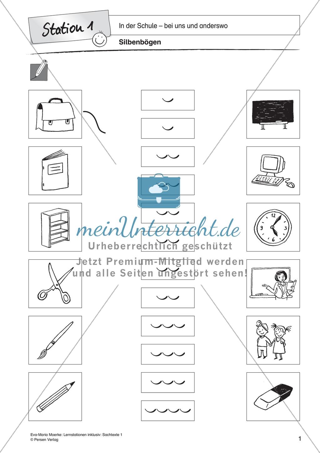 Sachtexte: In der Schule - bei uns und anderswo Preview 3