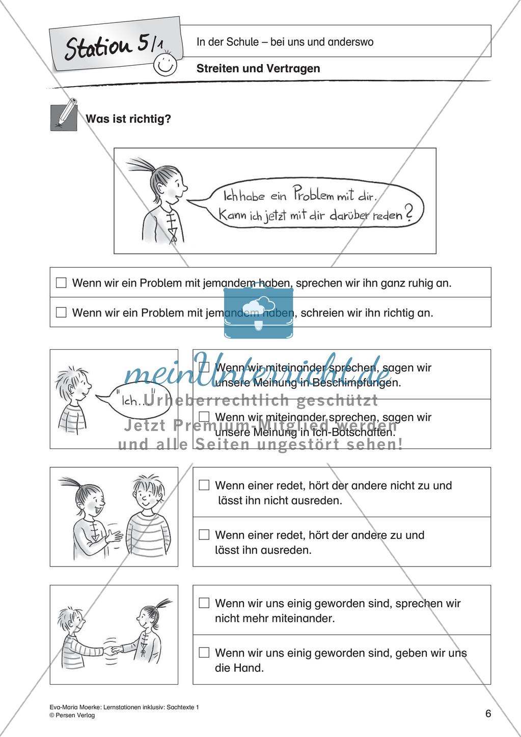 Sachtexte: In der Schule - bei uns und anderswo Preview 8