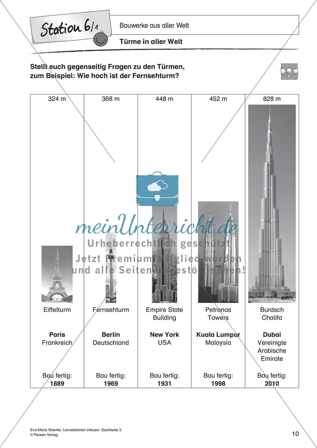 Sachtexte: Bauwerke aus aller Welt Preview 12