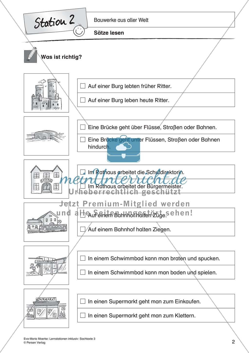 Sachtexte: Bauwerke aus aller Welt Preview 4