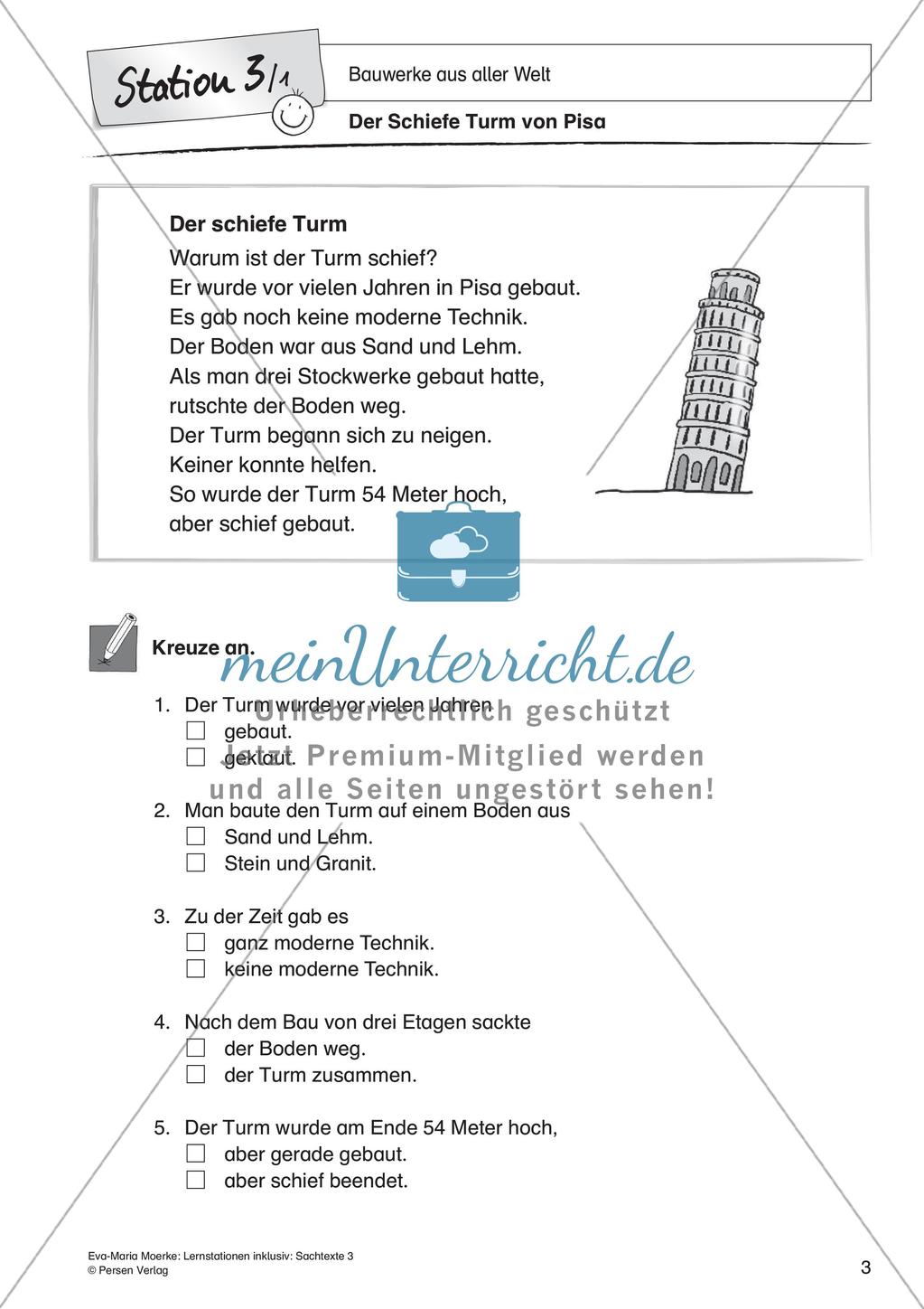 Sachtexte: Bauwerke aus aller Welt Preview 5