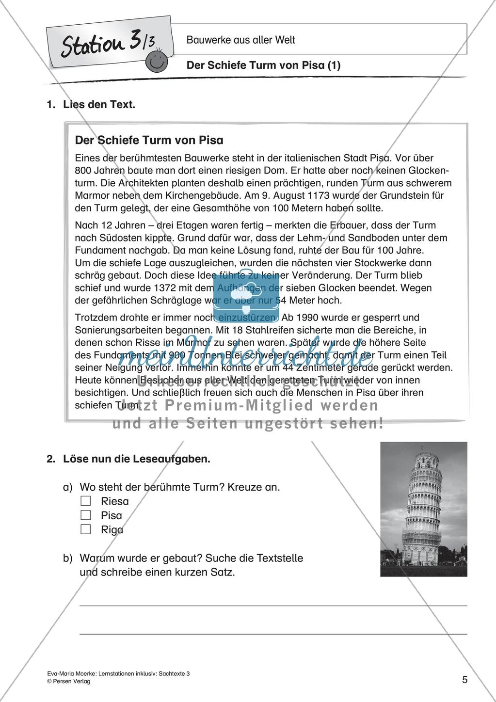 Sachtexte: Bauwerke aus aller Welt Preview 7