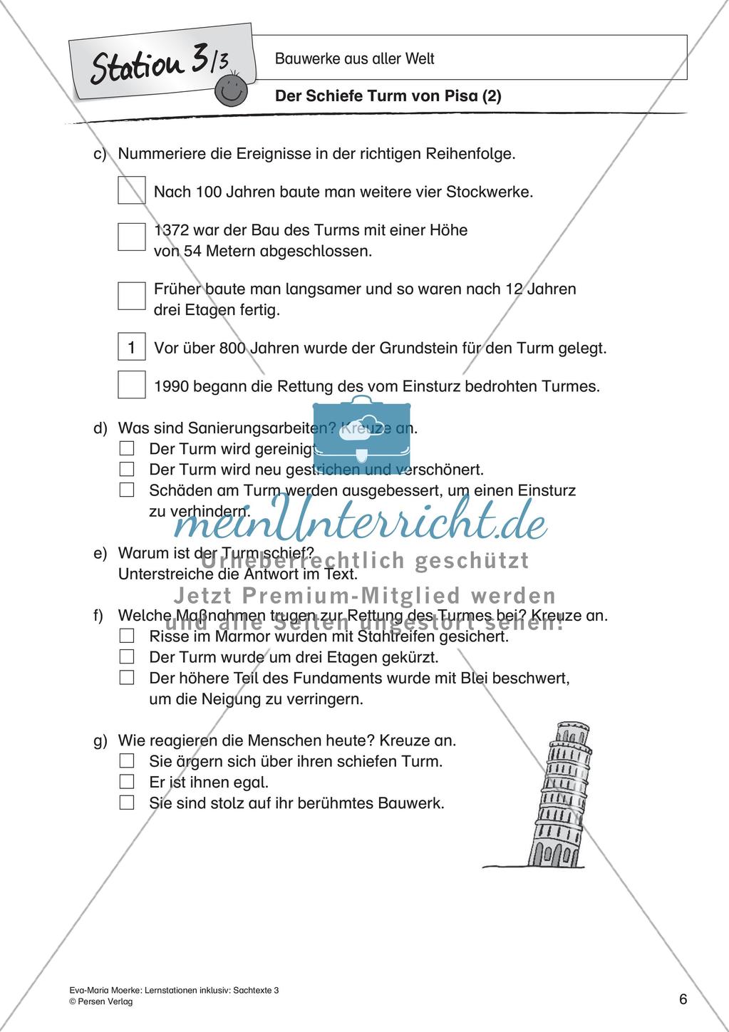 Sachtexte: Bauwerke aus aller Welt Preview 8