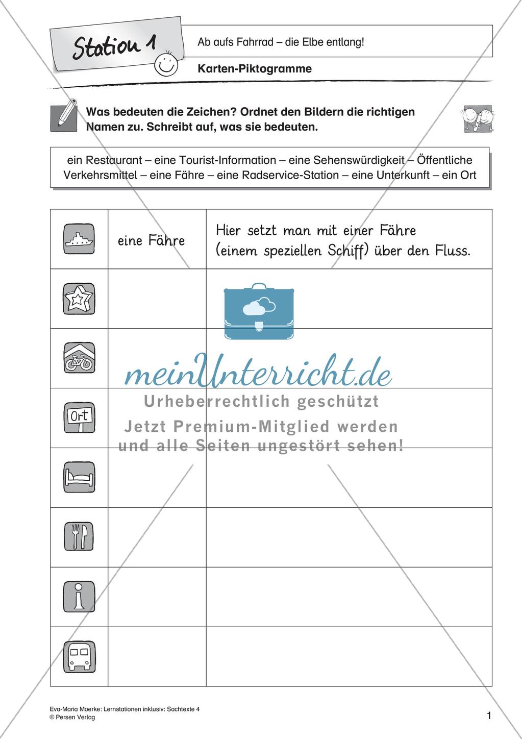 Sachtexte: Ab aufs Fahrrad - die Elbe entlang Preview 3