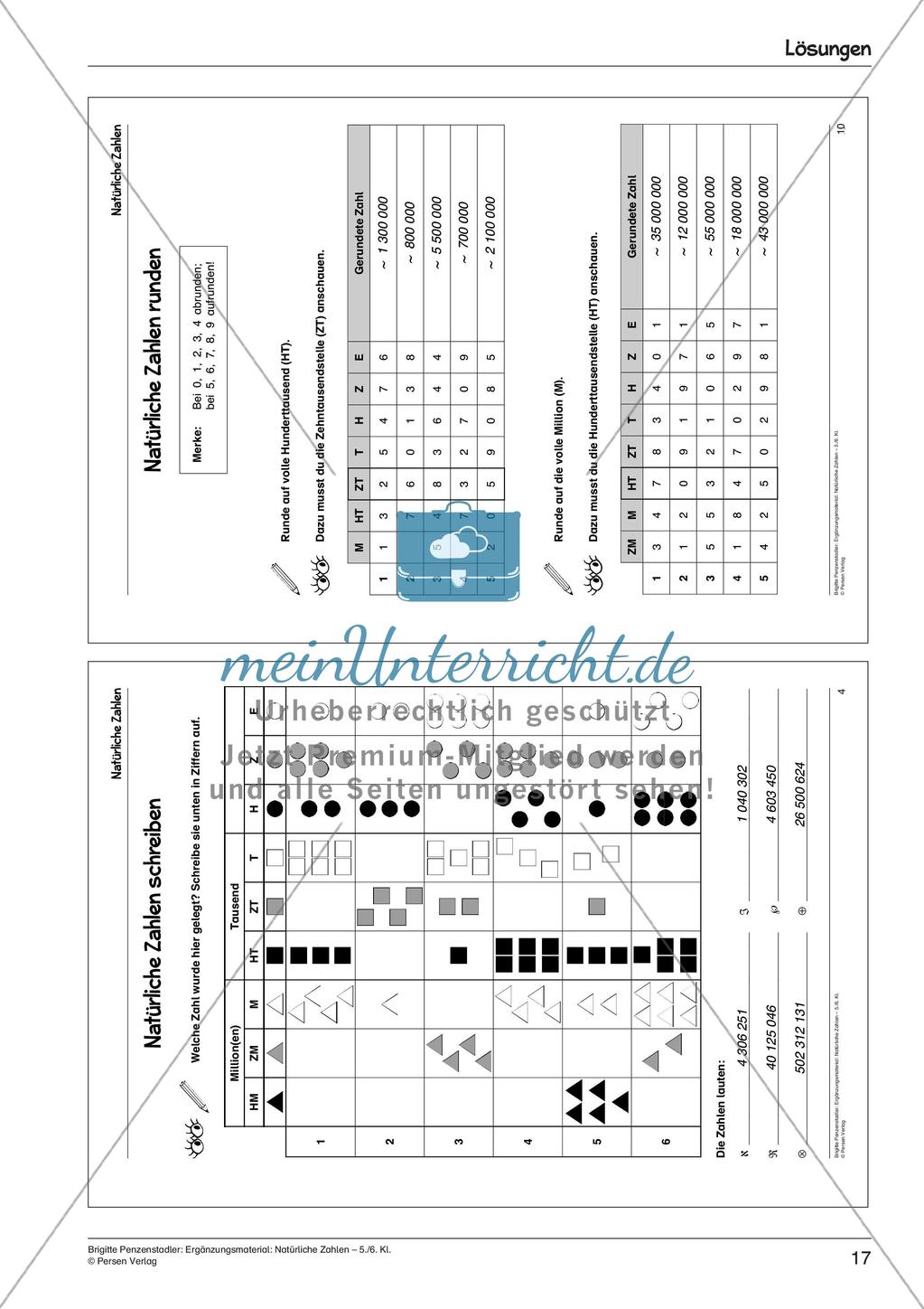 Ergänzungsmaterial: Natürliche Zahlen Preview 19