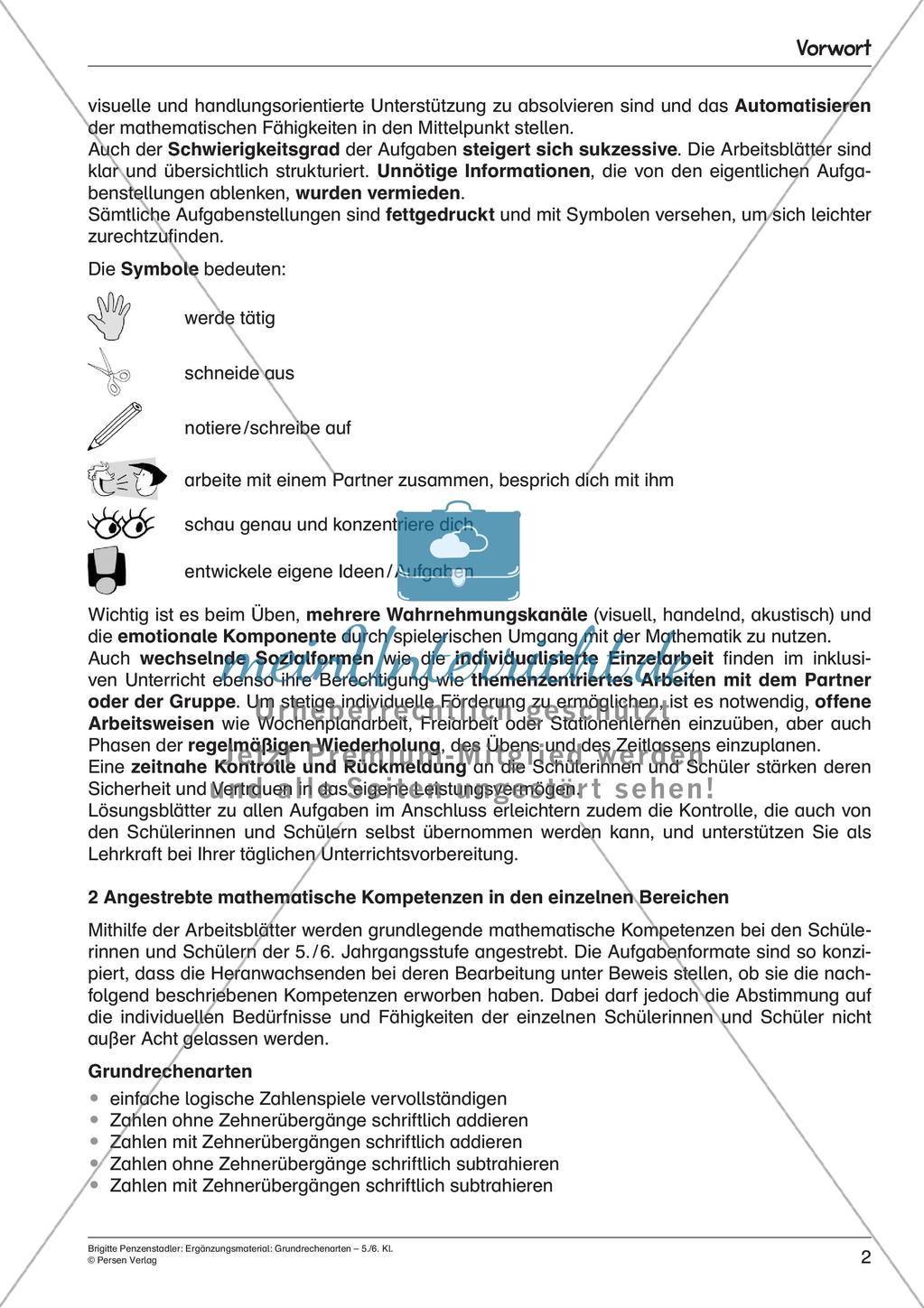 Ergänzungsmaterial: Grundrechenarten Preview 4