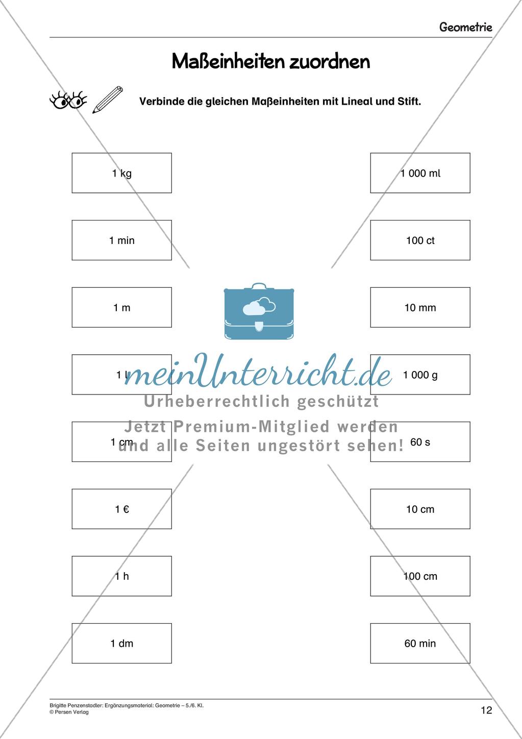 Ergänzungsmaterial: Geometrie Preview 14