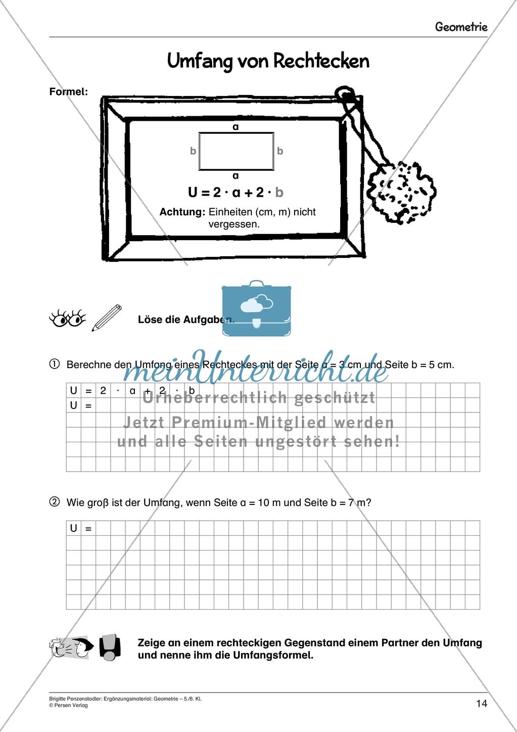 Ergänzungsmaterial: Geometrie Preview 16