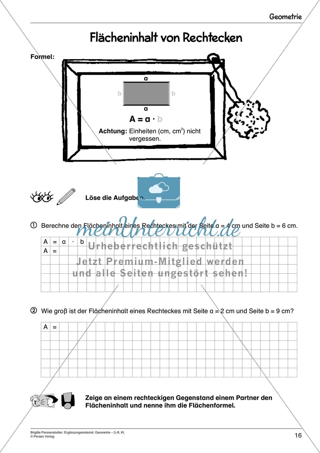 Ergänzungsmaterial: Geometrie Preview 18
