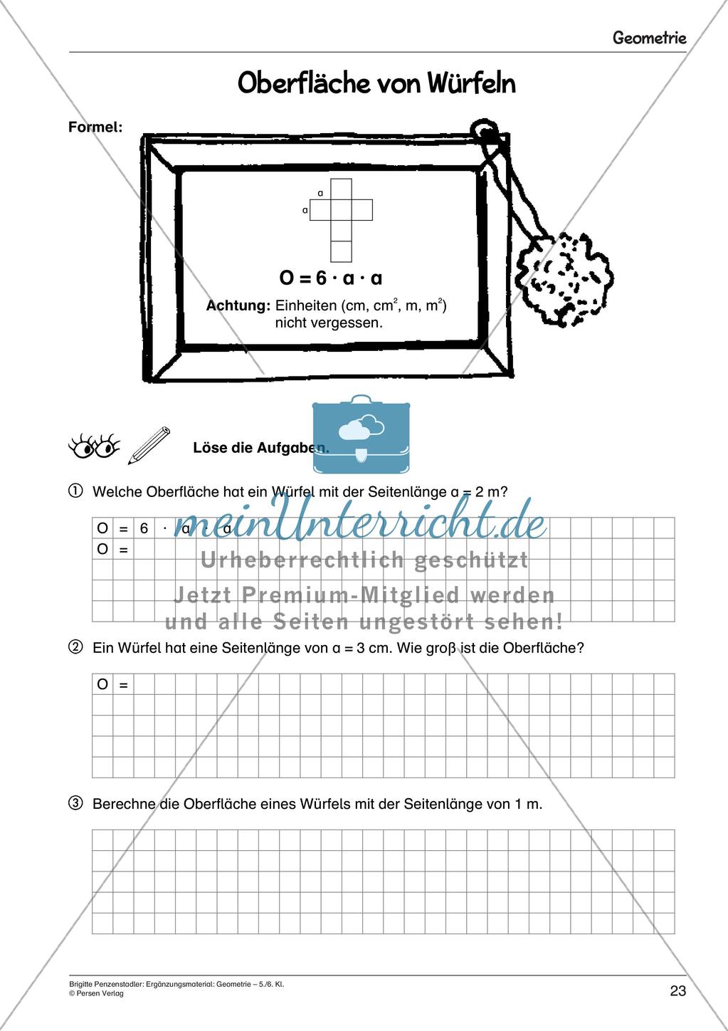 Ergänzungsmaterial: Geometrie Preview 25