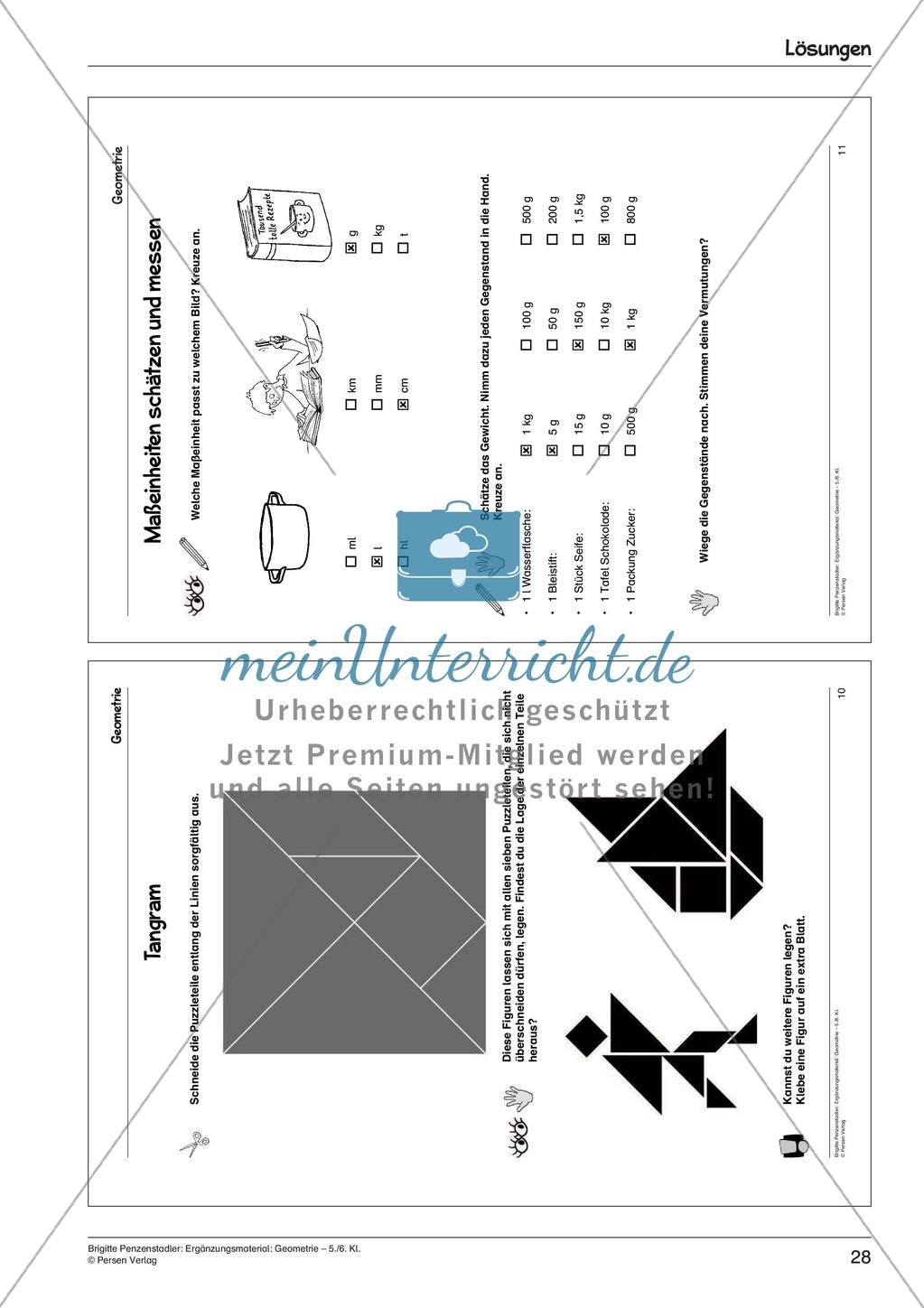 Ergänzungsmaterial: Geometrie Preview 30
