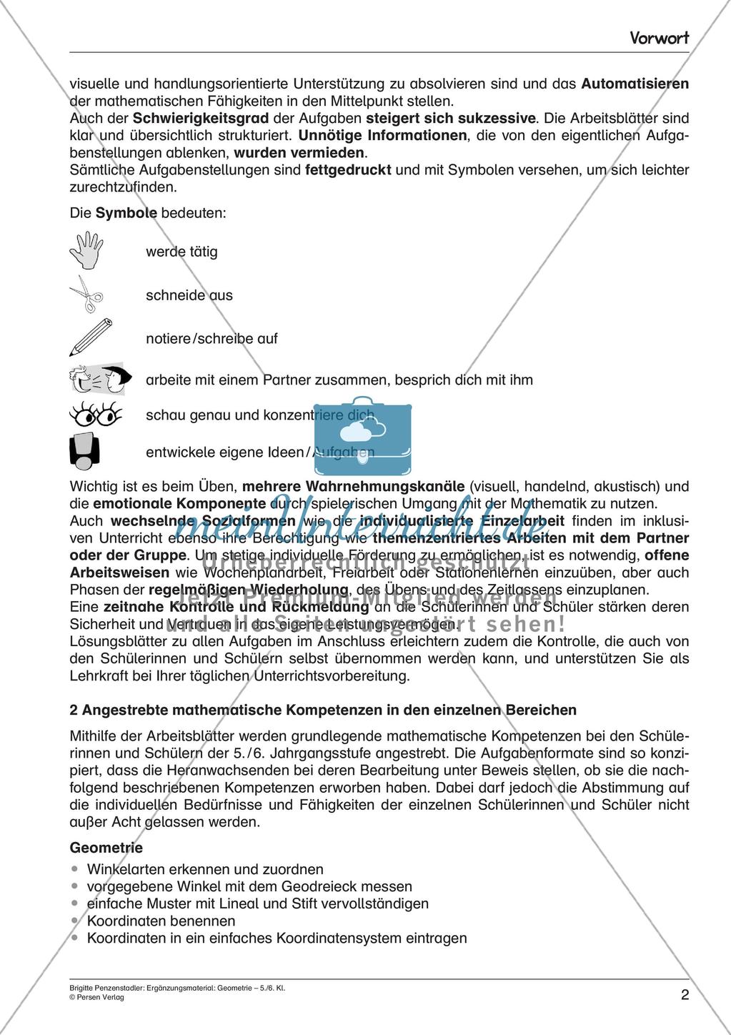 Ergänzungsmaterial: Geometrie Preview 4