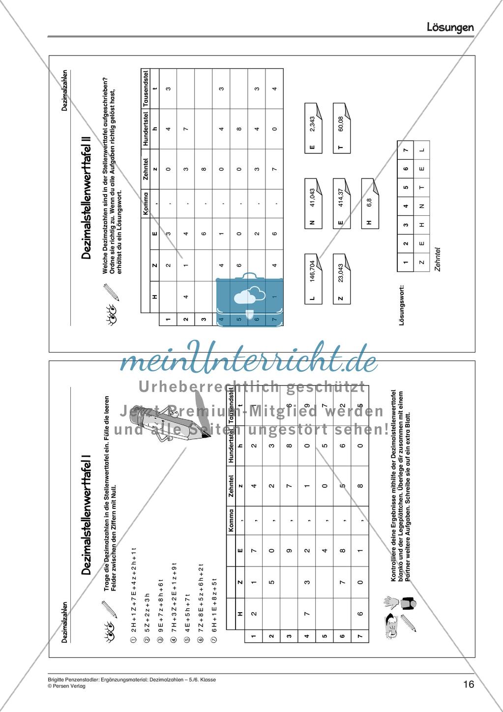 Ergänzungsmaterial: Dezimalzahlen Preview 18