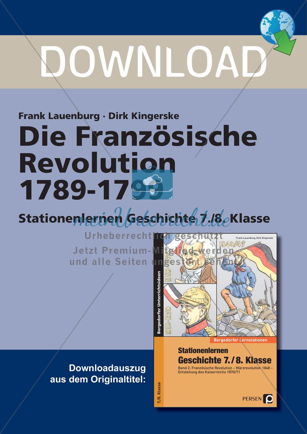 Die Französische Revolution 1789-1799 Preview 1