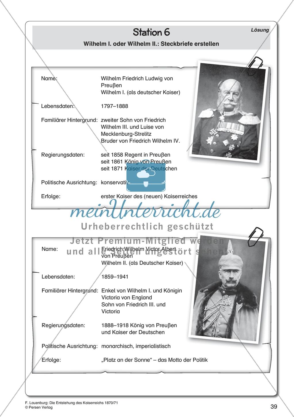Die Entstehung des Kaiserreichs 1870/71 Preview 41