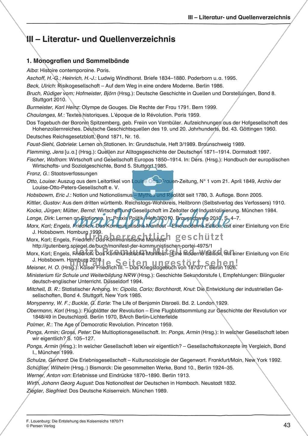 Die Entstehung des Kaiserreichs 1870/71 Preview 45