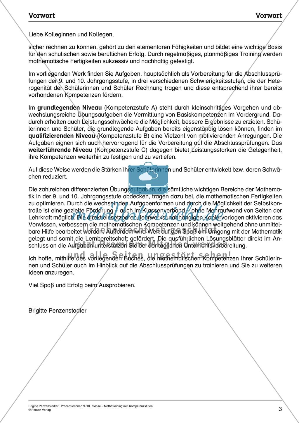Prozentrechnen Preview 3