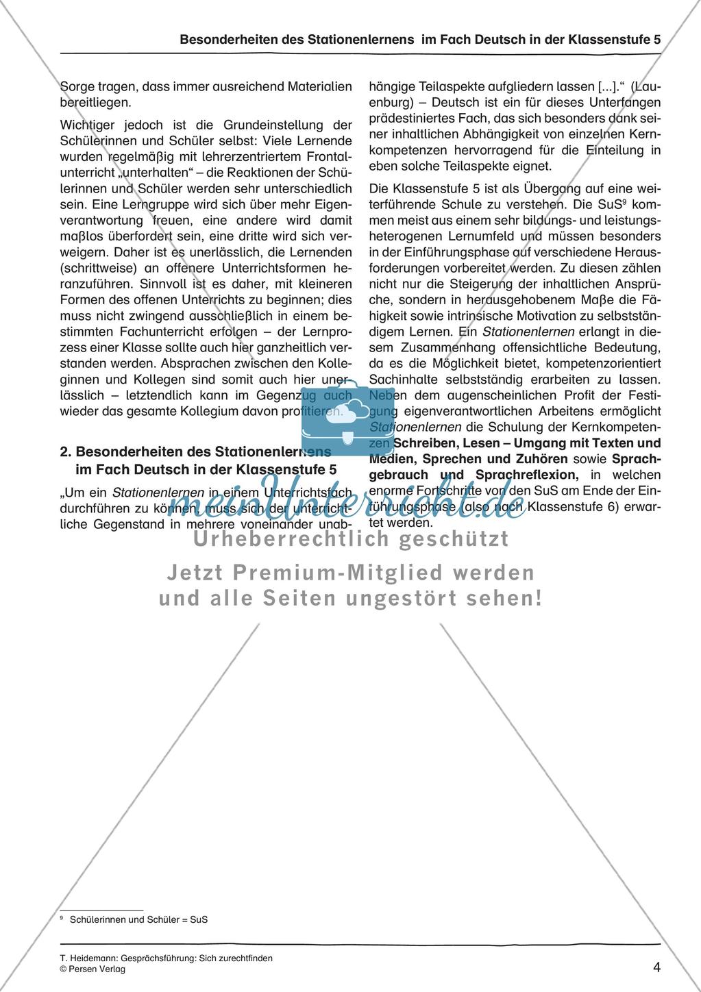 Gesprächsführung: Sich zurechtfinden Preview 6