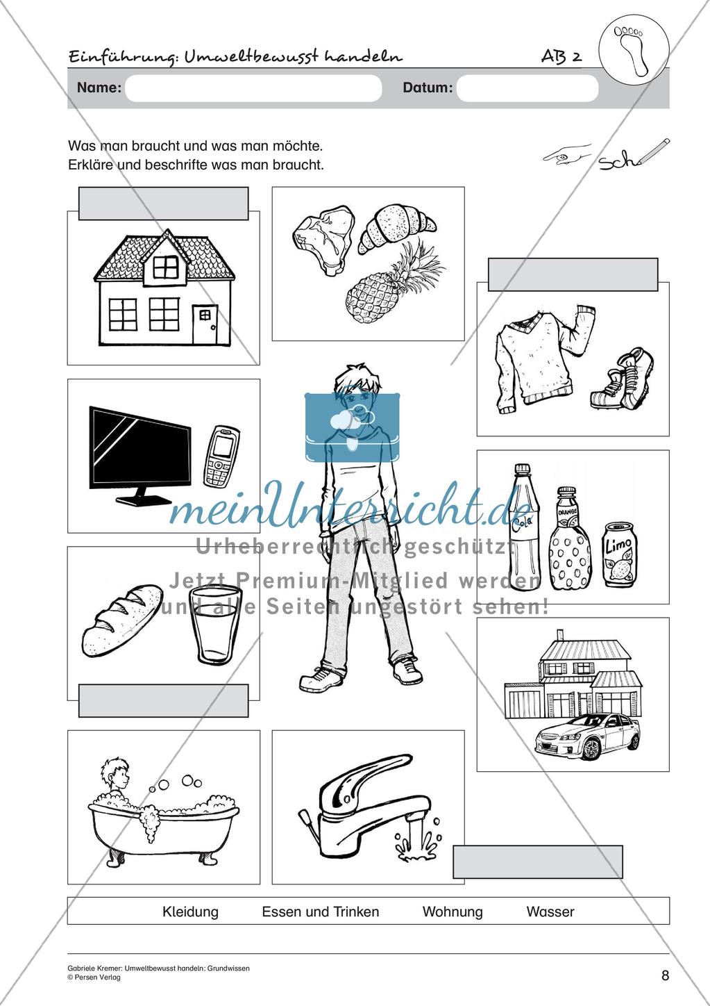Umweltbewusstes Handeln: Grundwissen Preview 10