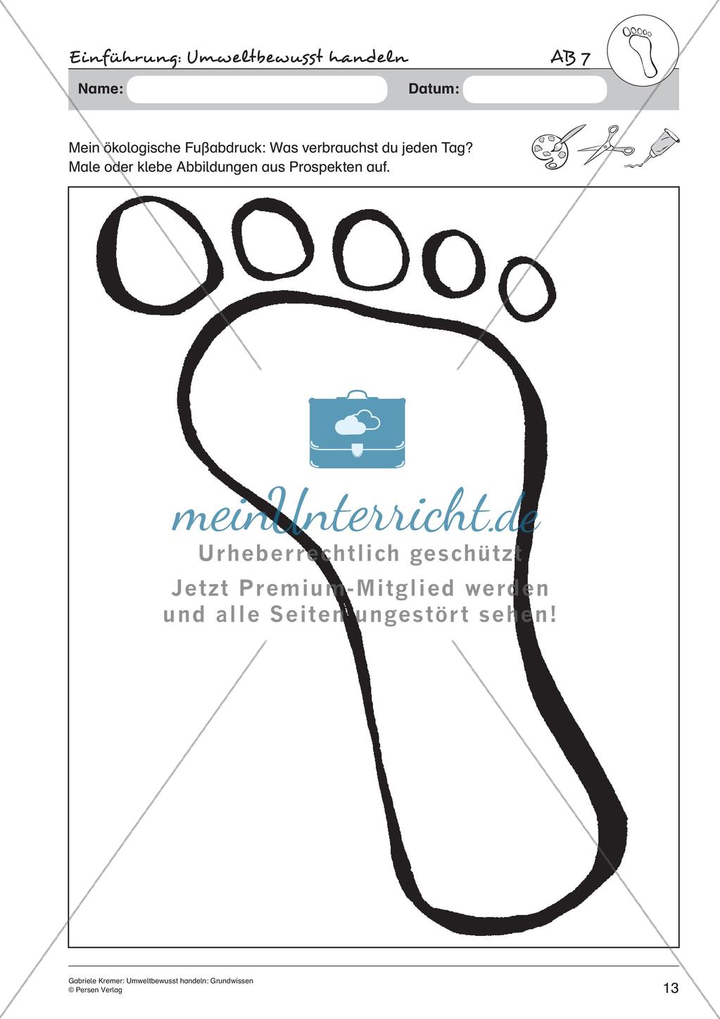 Umweltbewusstes Handeln: Grundwissen Preview 15
