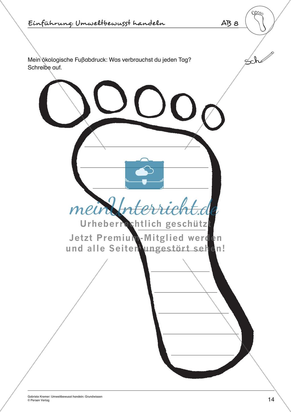 Umweltbewusstes Handeln: Grundwissen Preview 16