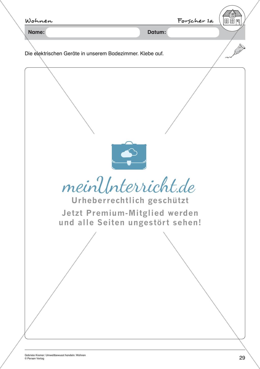 Umweltbewusstes Handeln: Strom- und Wasserverbrauch Zuhause Preview 31