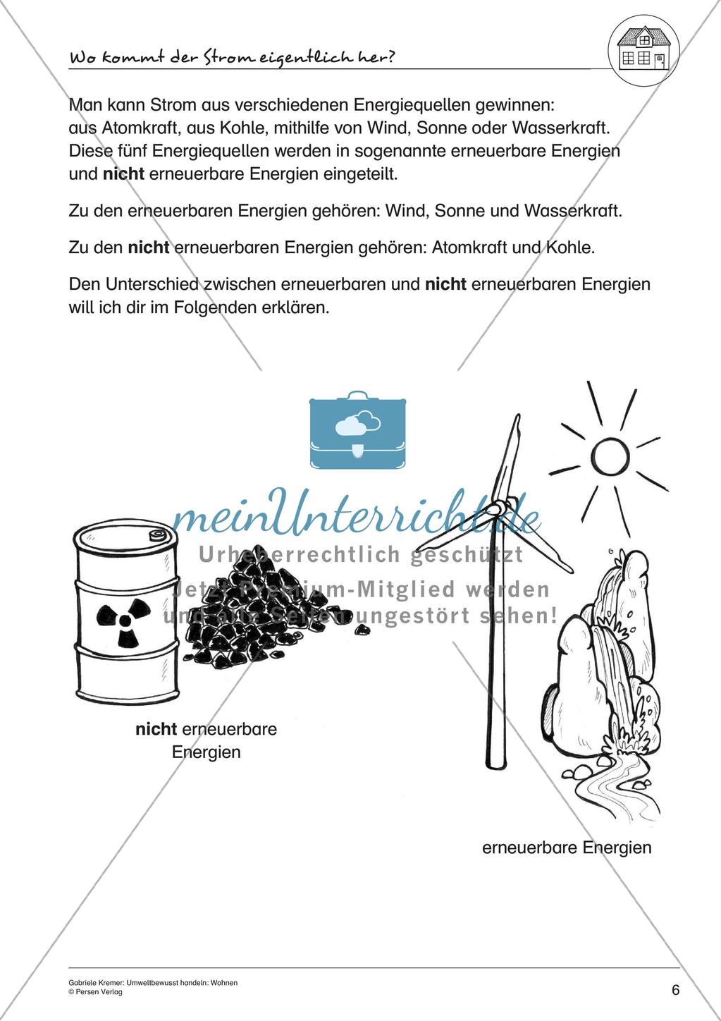 Umweltbewusstes Handeln: Strom- und Wasserverbrauch Zuhause Preview 8