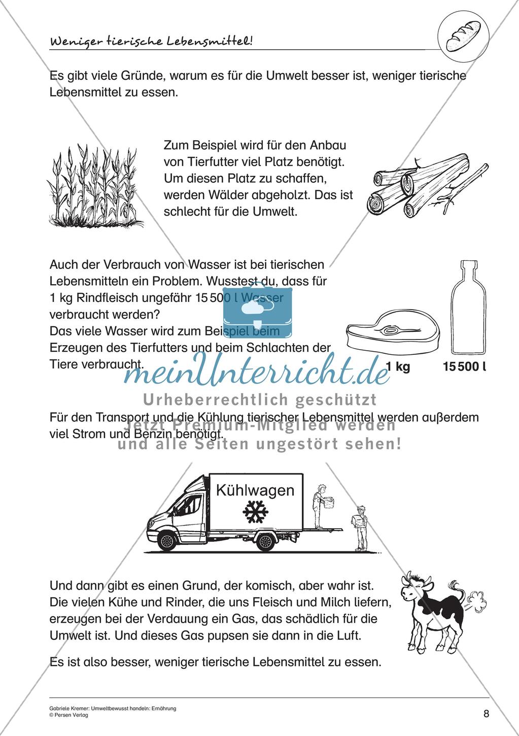 Umweltbewusstes Handeln: Ernährung Preview 10