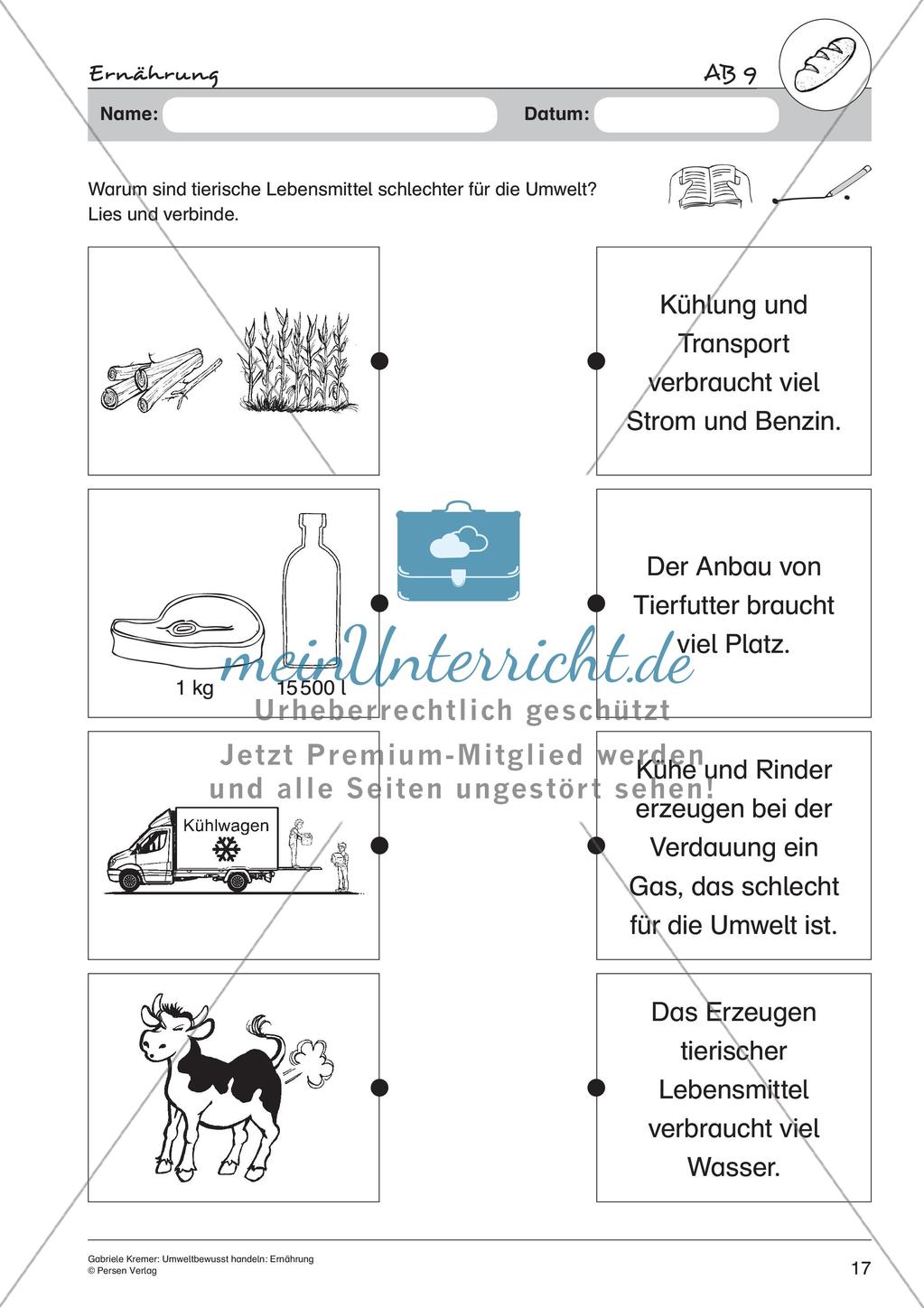 Umweltbewusstes Handeln: Ernährung Preview 19