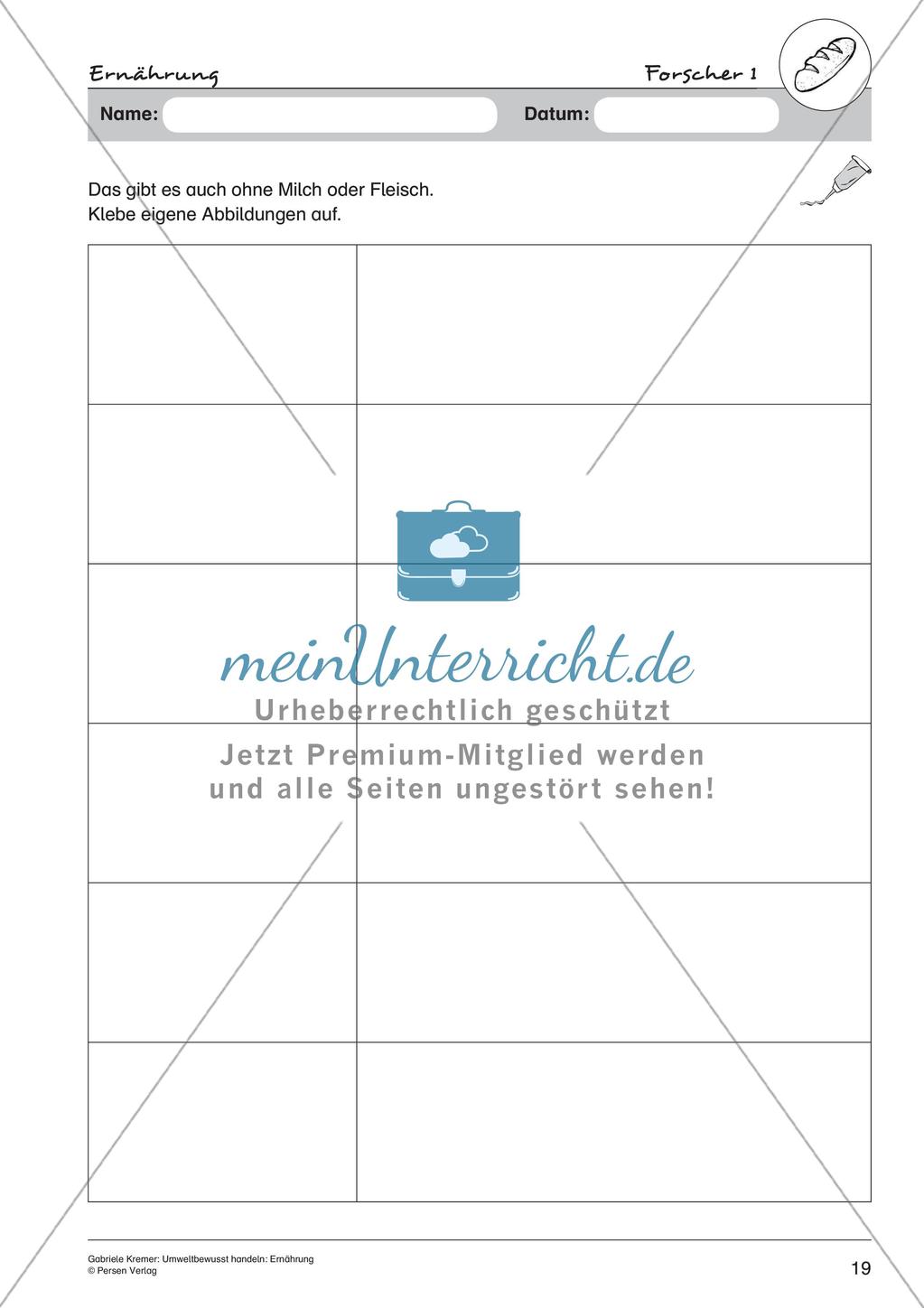 Umweltbewusstes Handeln: Ernährung Preview 21