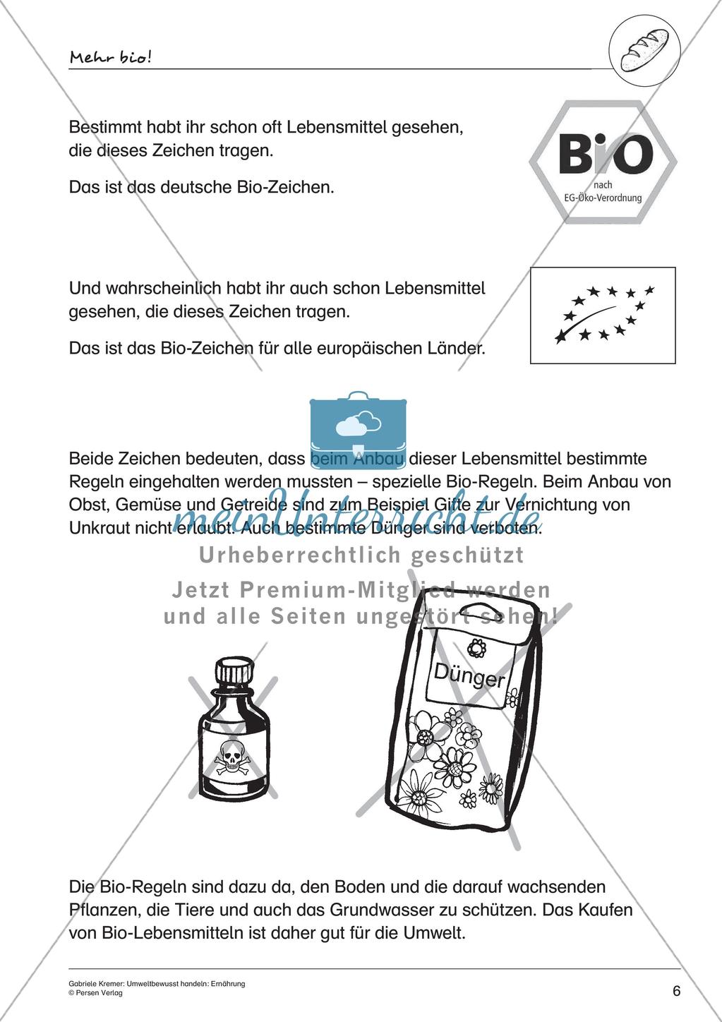 Umweltbewusstes Handeln: Ernährung Preview 8