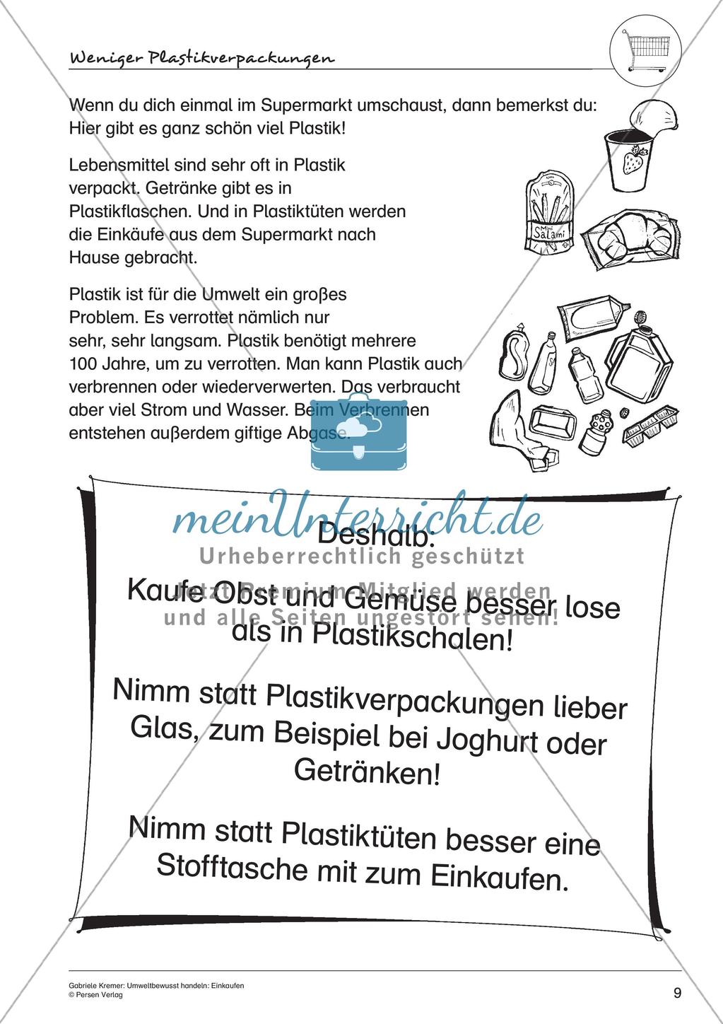 Umweltbewusstes Handeln: Einkaufen Preview 11