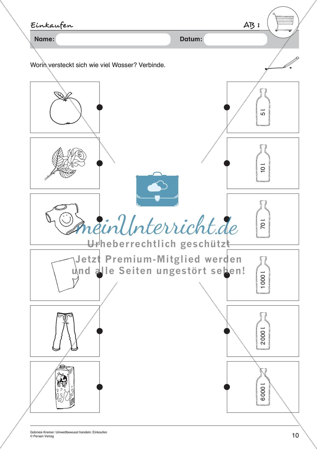 Umweltbewusstes Handeln: Einkaufen Preview 12