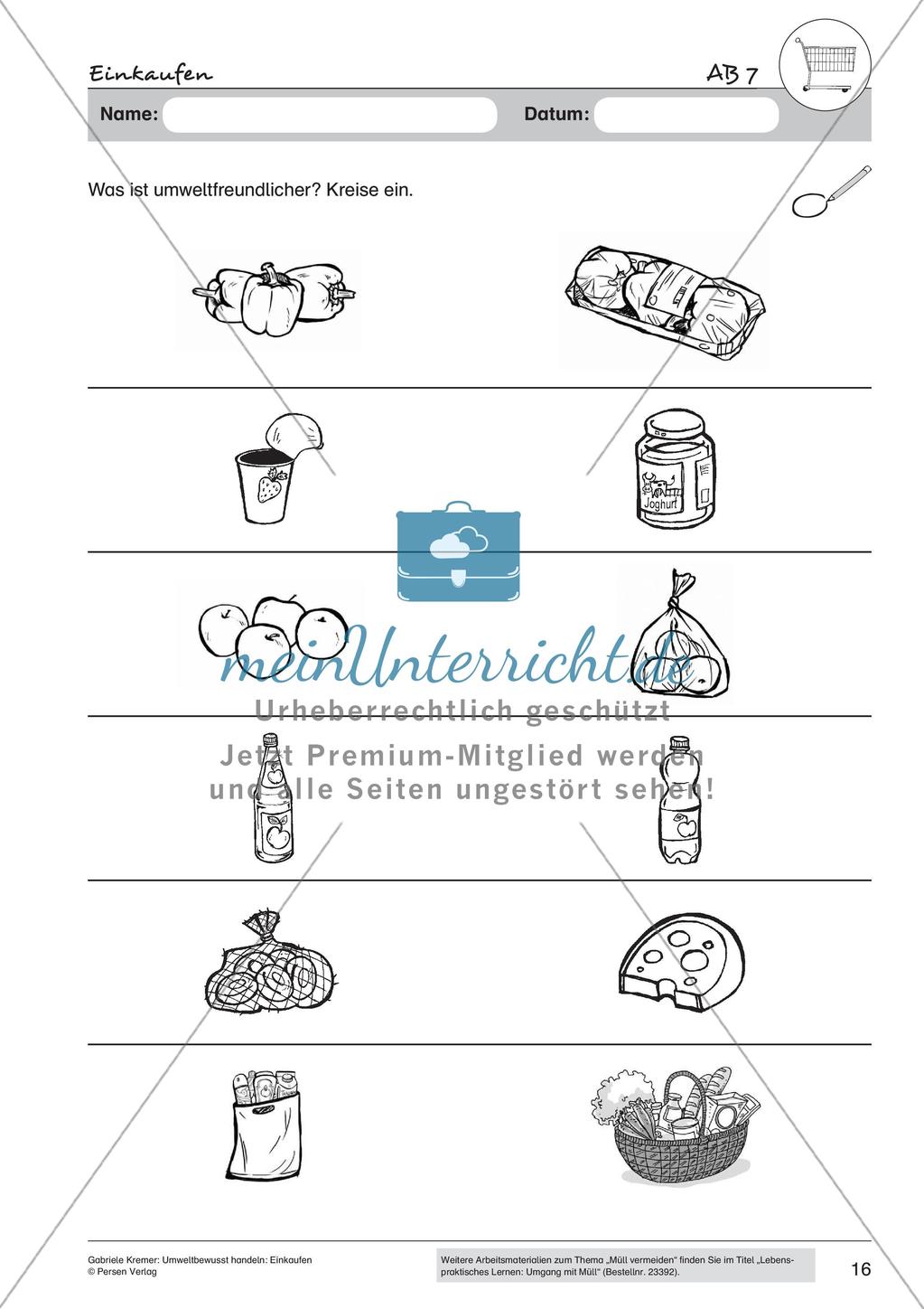 Umweltbewusstes Handeln: Einkaufen Preview 18