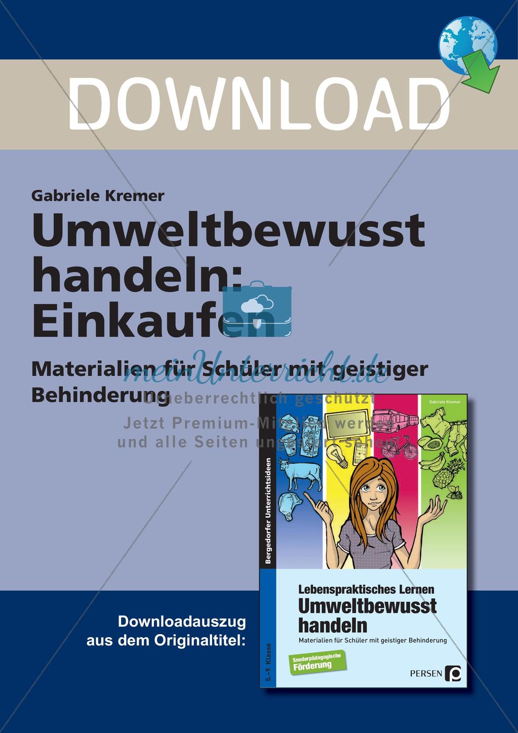 Umweltbewusstes Handeln: Einkaufen Preview 1