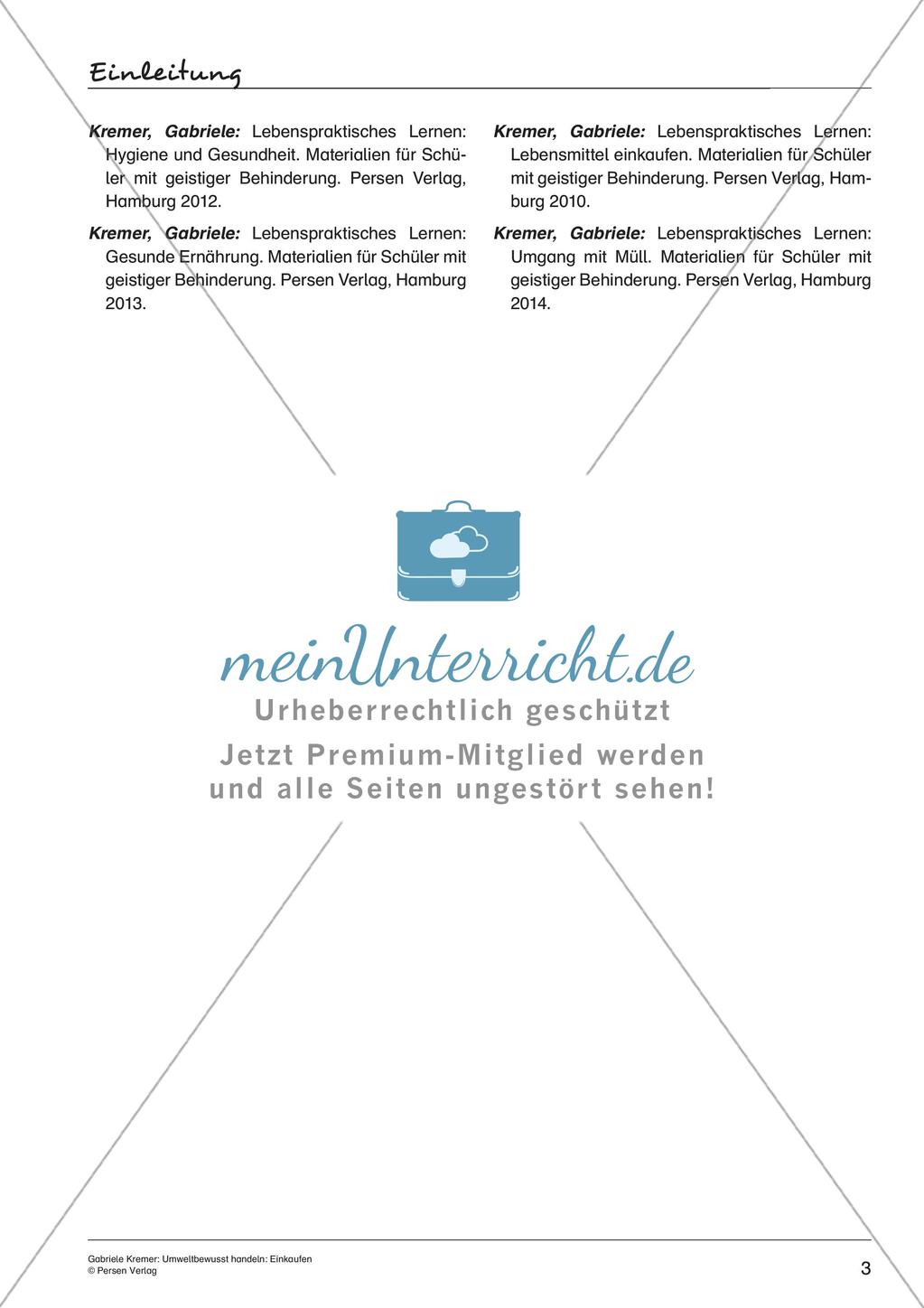 Umweltbewusstes Handeln: Einkaufen Preview 5