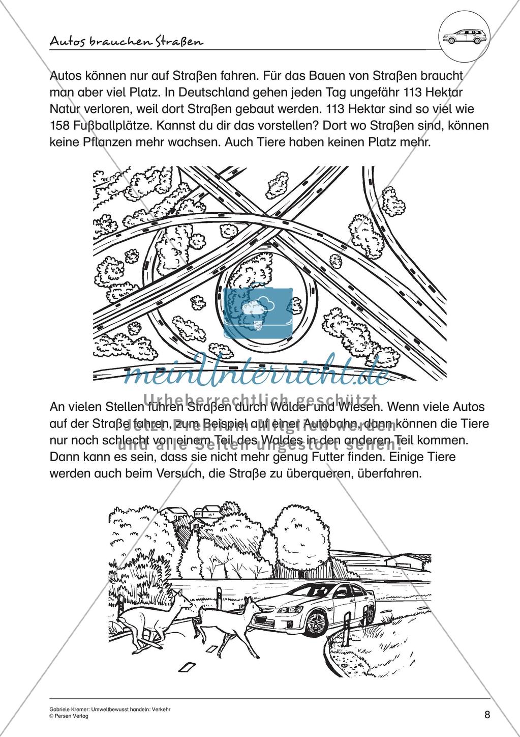 Umweltbewusstes Handeln: Straßenverkehr Preview 10
