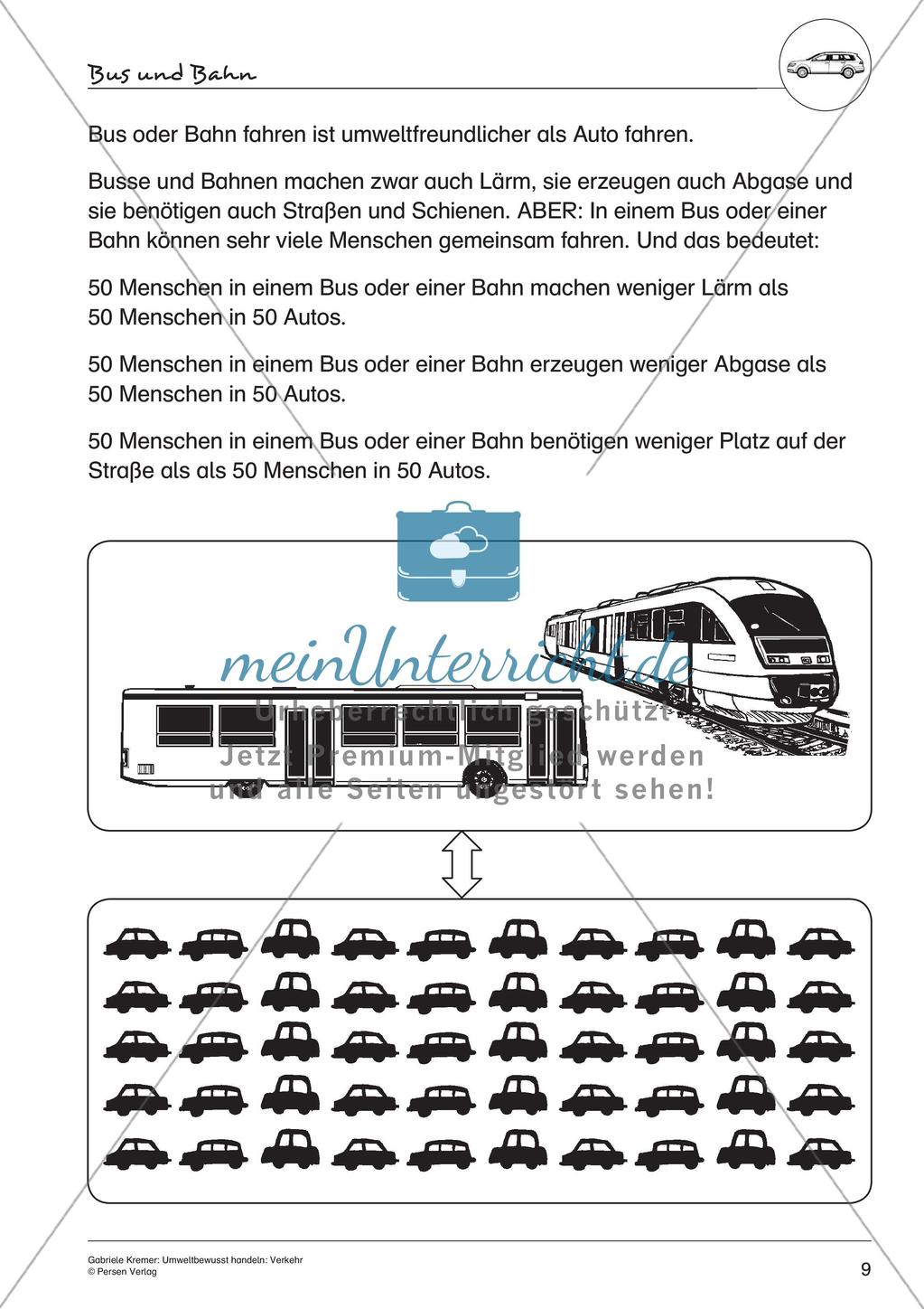 Umweltbewusstes Handeln: Straßenverkehr Preview 11