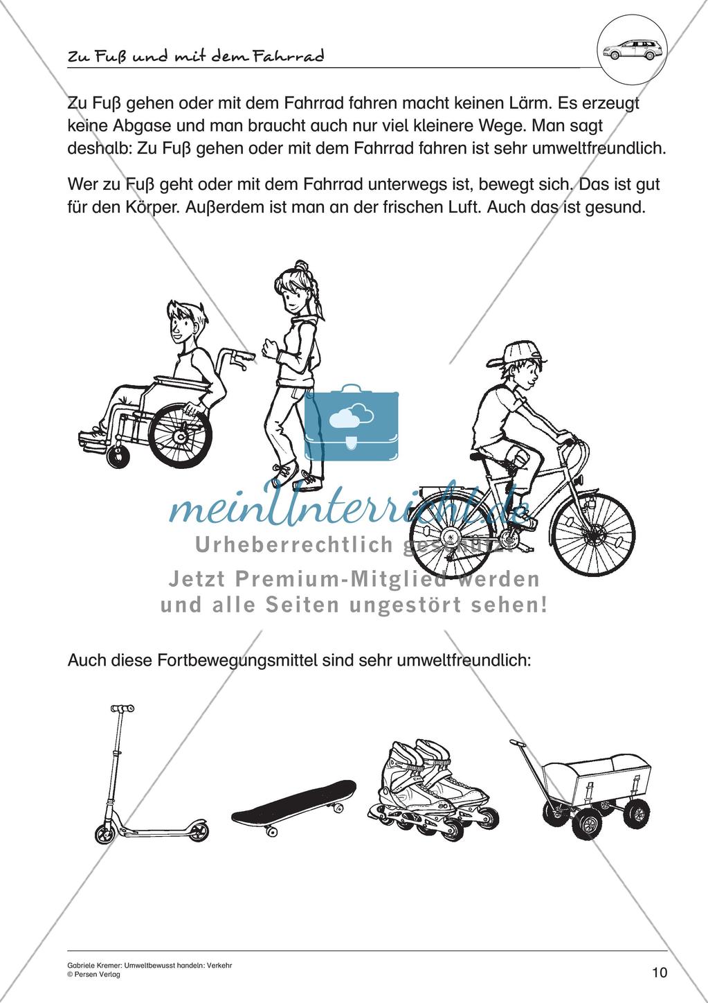 Umweltbewusstes Handeln: Straßenverkehr Preview 12