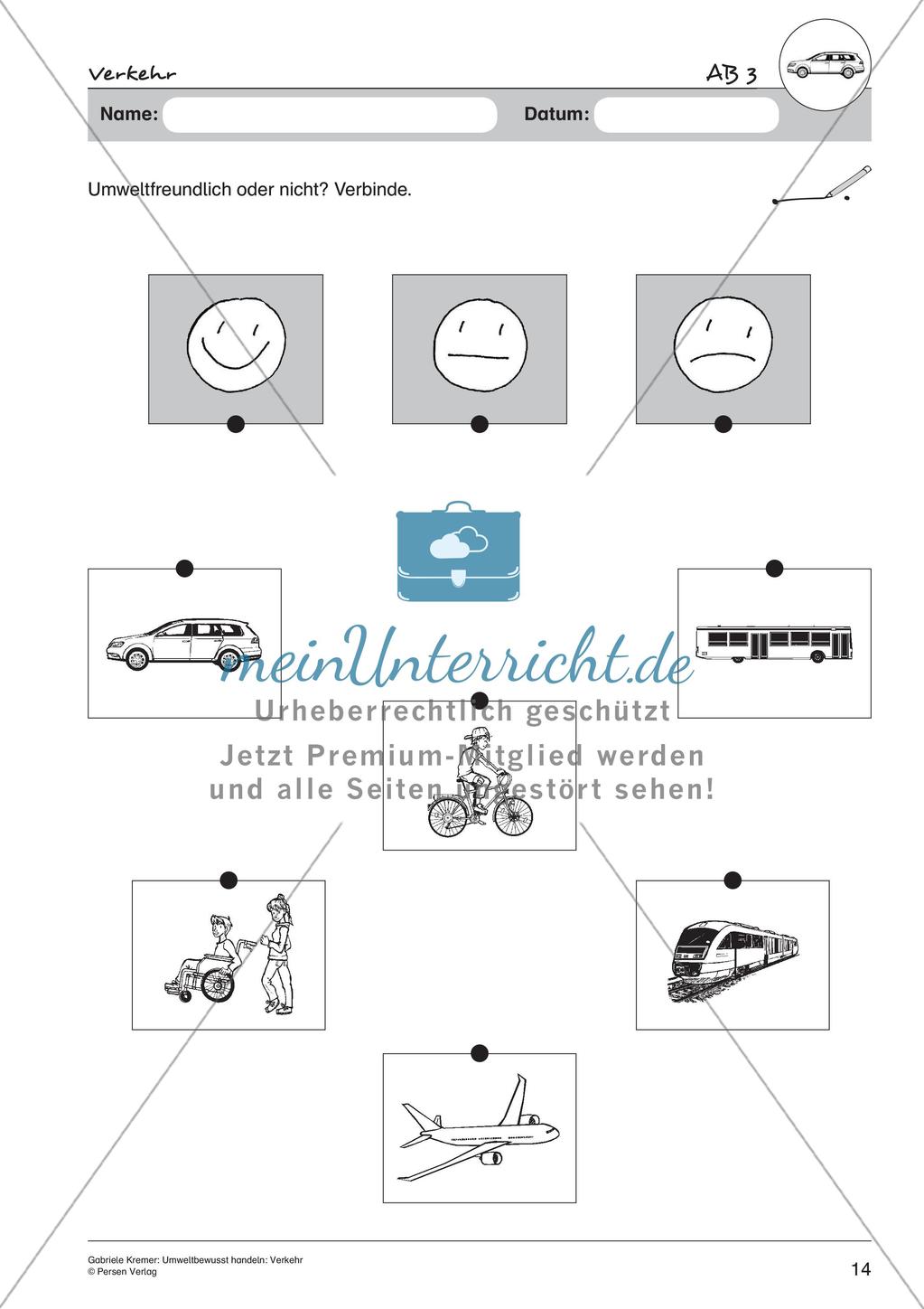Umweltbewusstes Handeln: Straßenverkehr Preview 16
