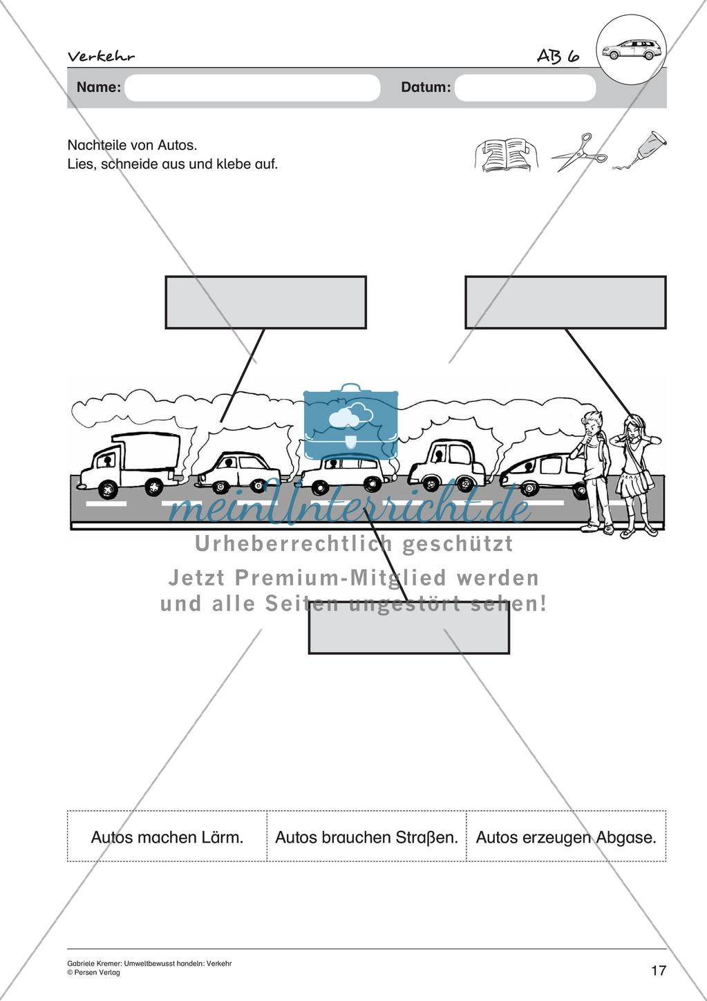 Umweltbewusstes Handeln: Straßenverkehr Preview 19