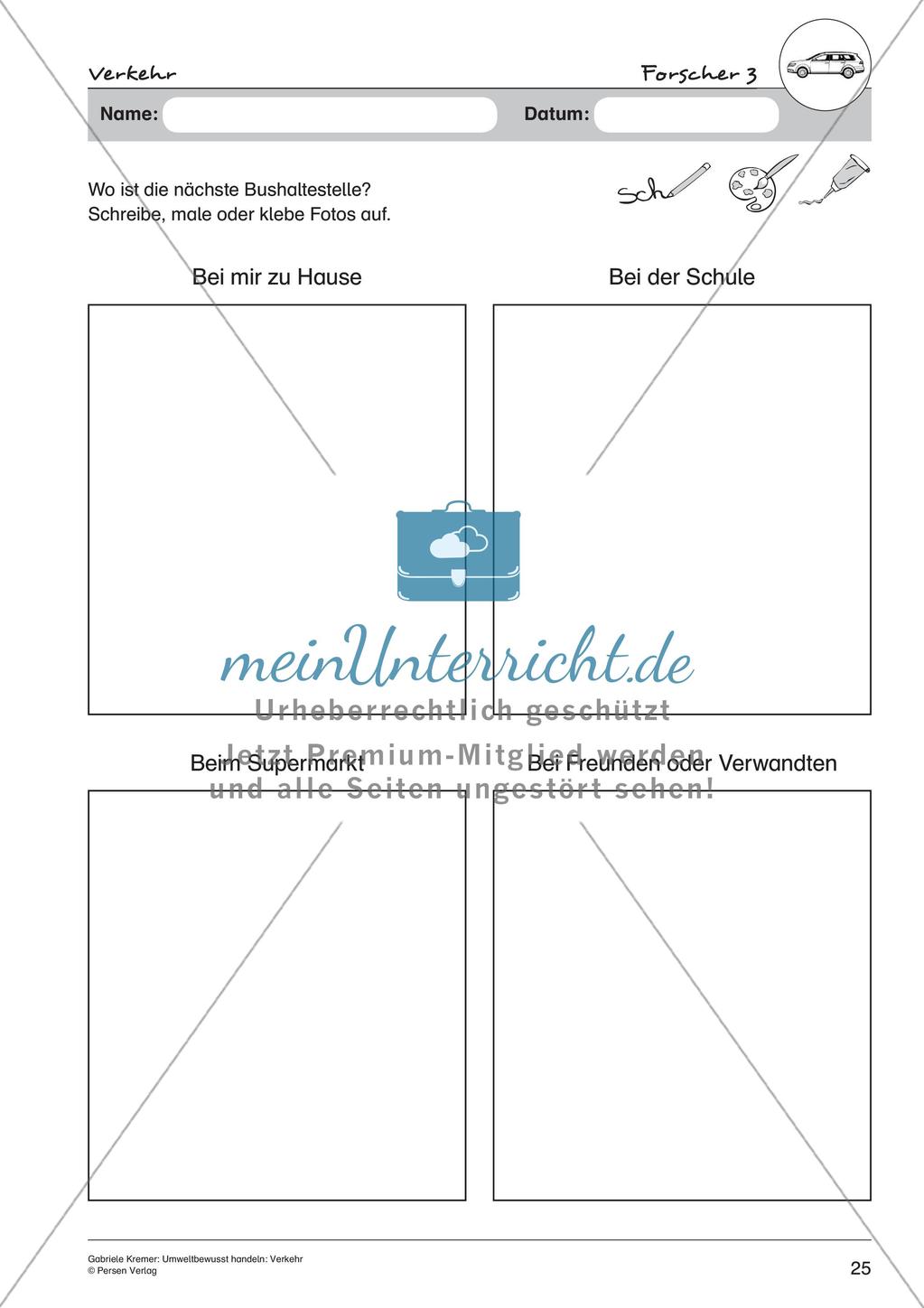 Umweltbewusstes Handeln: Straßenverkehr Preview 27