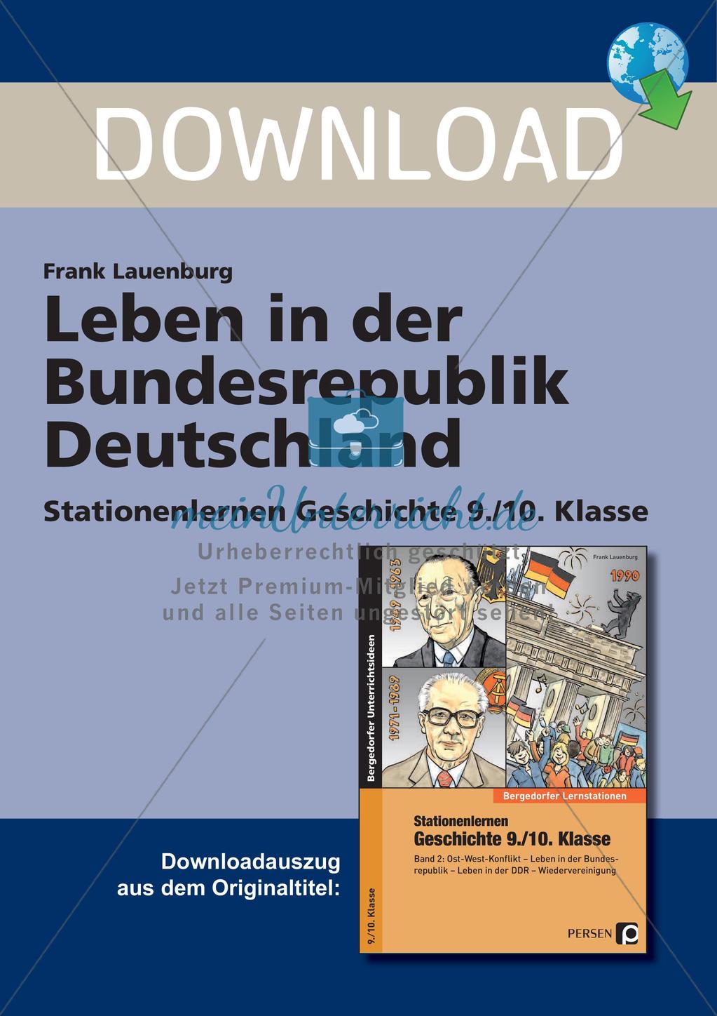 Leben in der Bundesrepublik Deutschland Preview 1