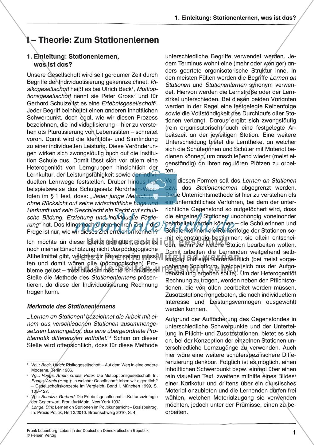 Leben in der Deutschen Demokratischen Republik Preview 3