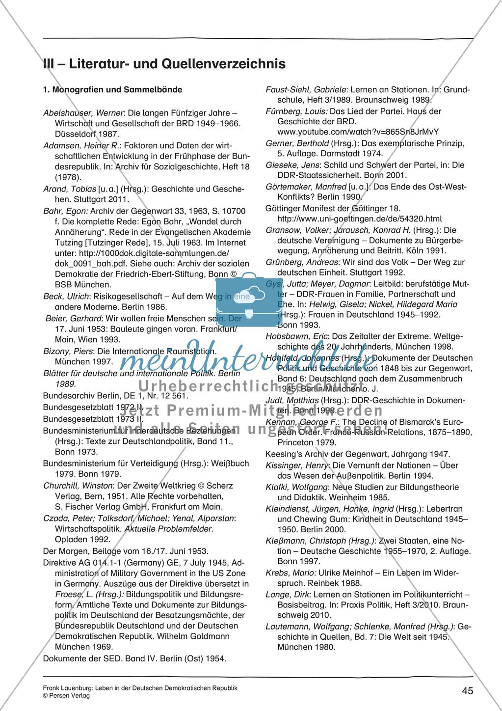 Leben in der Deutschen Demokratischen Republik Preview 47